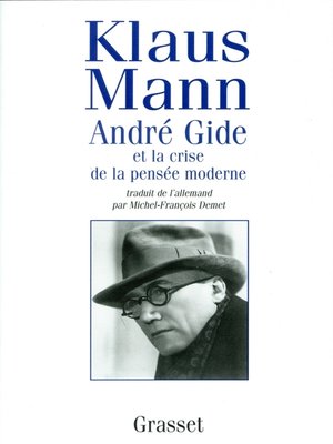 cover image of André Gide et la crise de la pensée moderne